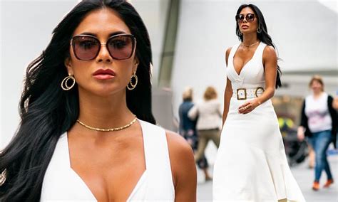flipboard nicole scherzinger proves you can wear white after labor day in chic adler dress in nyc