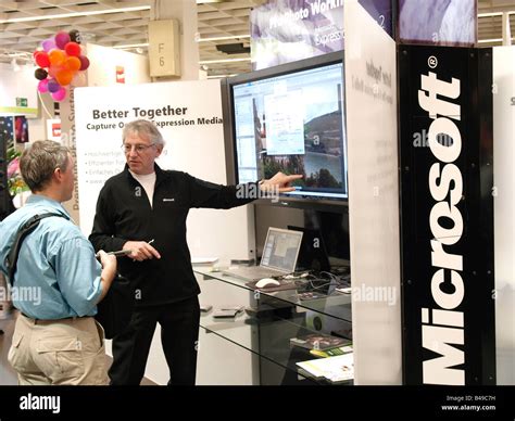 microsoft employee  res stock photography  images alamy