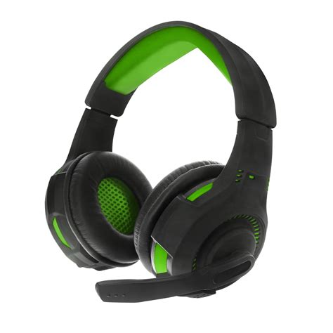 sentry ps xbox pc green gaming headset  boom mic gxg walmartcom