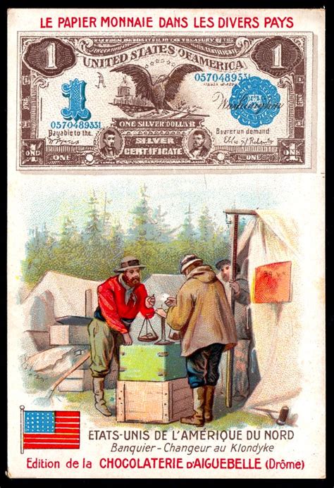 french tradecard united states of america banknote flickr