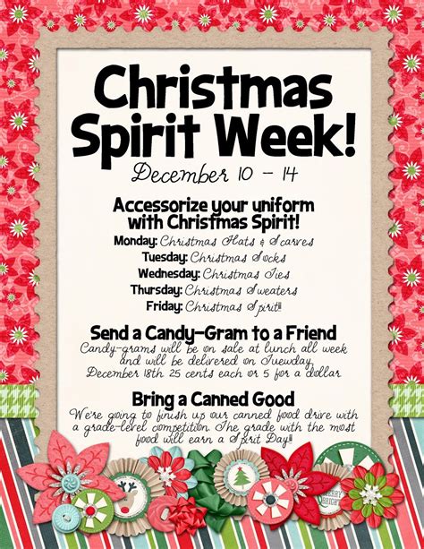 image result  holiday spirit week ideas holiday spirit week