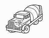 Coloring Mixer Cement Truck Kids Transportation Pages Wuppsy Concrete Trucks Printables Library Clipart Popular Clip sketch template