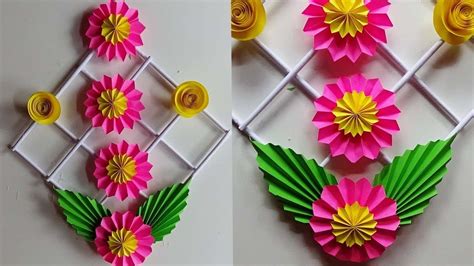 wall decor ideashiasan dinding  kertas bunga kertas kerajinan bunga kreatif