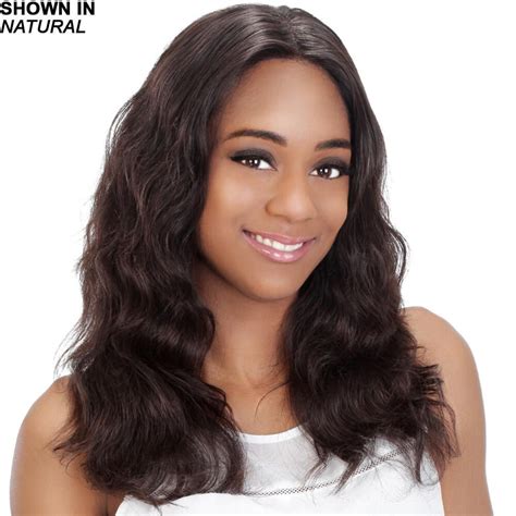 Lace Front Wig With Long Wavy Layers In Luxurious Remy
