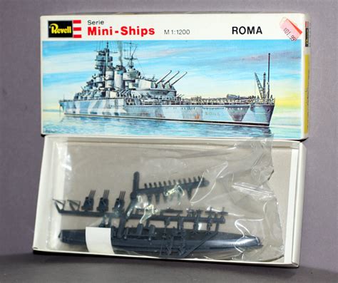 Revell Model Kit H 2412 Roma Battleship Mini Ships Series 1 1200 Ebay