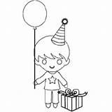 Birthday Coloring Pages Happy Print Brother Boy Printable Toddler Color Kids 8th Getcolorings Drawing Printables Party Balloons Choose Board sketch template
