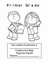Para Grado Primer Slideshare Bilingual Fichas Classroom Primaria sketch template