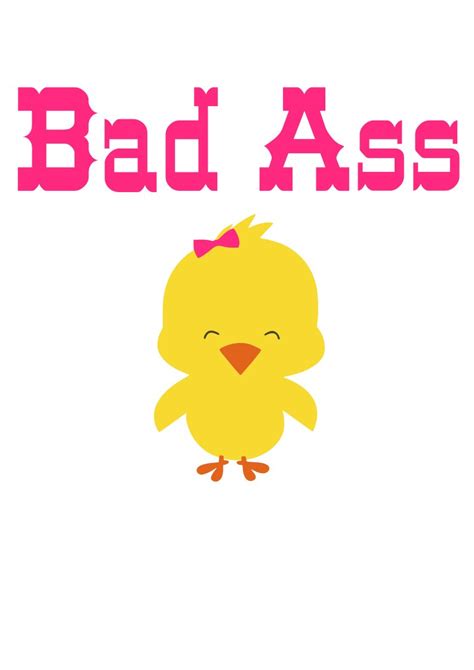 bad ass chick svg dxf eps png and pdf files instant download