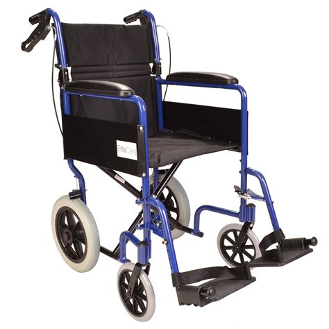 lightweight folding wheelchair  handbrakes ectr elite care direct