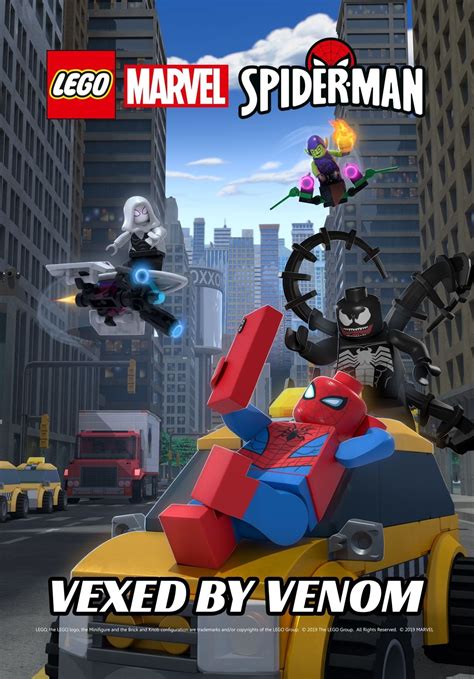 lego marvel spider man vexed  venom  posters