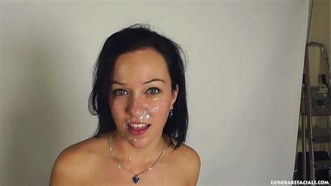 messy facial fun for natali blue after sex session by jogetz