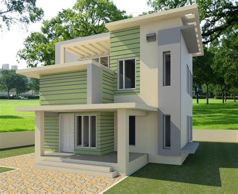 modeling modern house  revit  cad