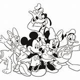 Minnie Clubhouse Coloriage Goofy Sheets Castle Getcolorings Coloriages Typing sketch template