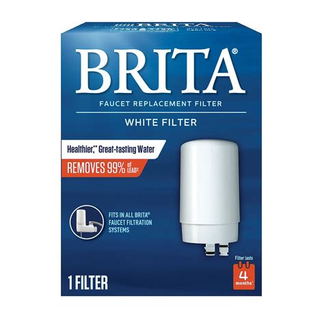 brita  tap faucet water filter system replacement filters white  count  home depot canada