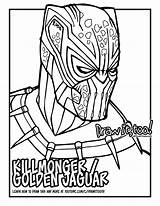 Killmonger Erik Drawittoo sketch template