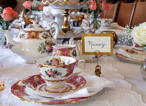 helpful tips   sit  tea party table setting