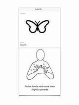 Makaton Sign Signs Language American sketch template