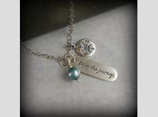 Necklace Graduation Gift Enjoy the journey College Grad Gifts G40