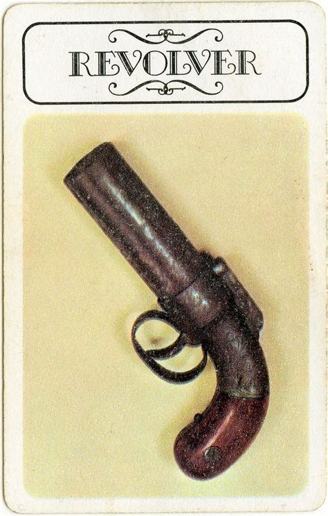 clue weapons revolver board game pieces tags board