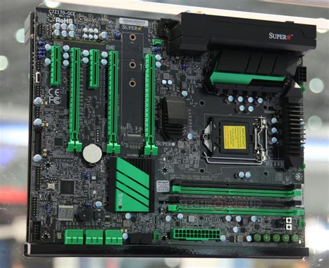 supermicro unveils  lga motherboard  pcie bridge chip techpowerup