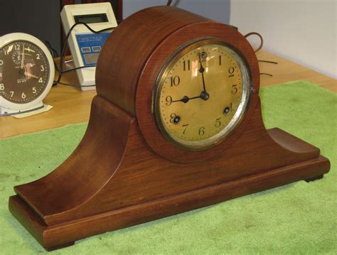 waterbury tambour mantel clock ca  clockinfocom