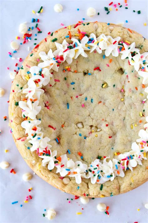 super easy birthday cake cookie recipe practically homemade