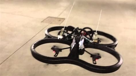 ar drone  shooting missile  hovering test youtube