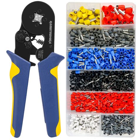 Buy Haisstronica Ferrule Crimping Tool Kit Self Adjusting Square Wire