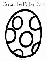 Easter Coloring Polka Dots Color Egg Pages Print Twistynoodle Eggs Noodle Chick Outline Built California Usa Twisty sketch template