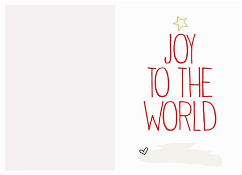 free printable card templates of free christmas card template