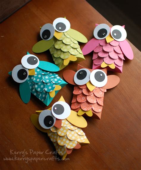 adorable owl crafts lines