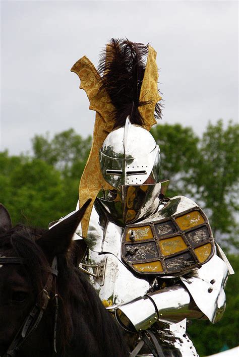 medieval jousting knight photograph  paul wash