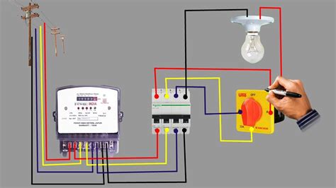 phase rotary switch changeover single phase connection diagram  electrical youtube