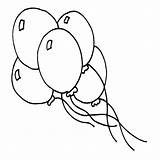 Coloring Pages Balloons Popular sketch template