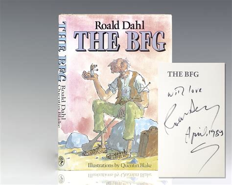 The Bfg Illustrations By Quentin Blake By Dahl Roald Illustrated By