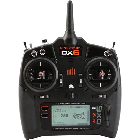 spektrum dx  channel dsmx transmitter  rc aircraft spmr