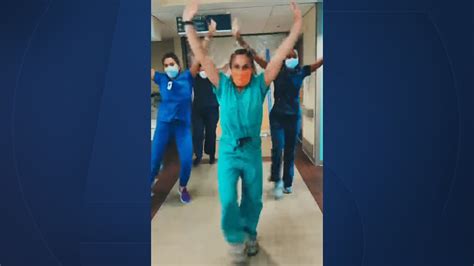 Nurses At West Palm Beach Va Medical Center Show Their Moves In Dancing