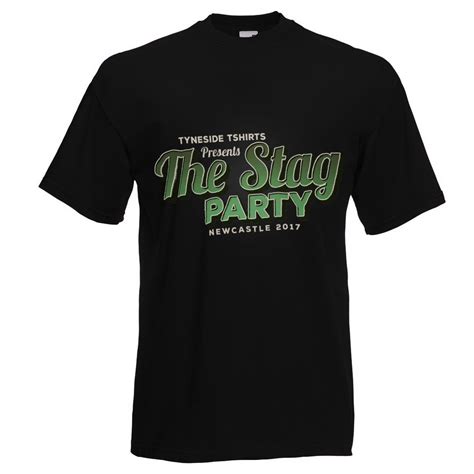 Stag Party Regular Fit Tyneside T Shirts
