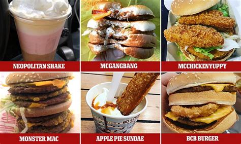 how to order from the mcdonald s secret menu in the uk daily mail online