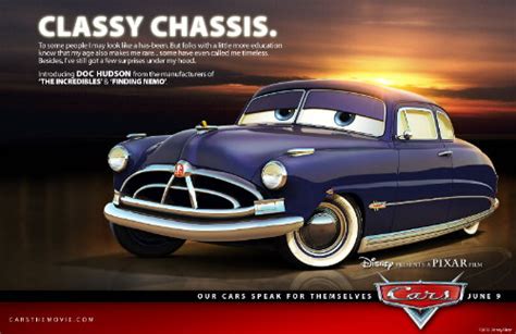 Doc Hudson Cars Pixar