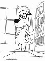 Peabody Mr Coloring Sherman Pages Smartest Dog Movie Printable Colouring Kids 4kids Come Amazing Check Fun Cartoon Choose Board sketch template