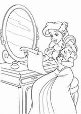Ariel Coloring Pages Disney Princess Walt Fanpop Characters sketch template