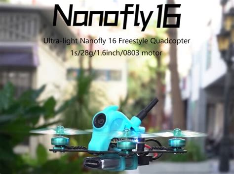 nanofly ultralight  fpv drone  quadcopter