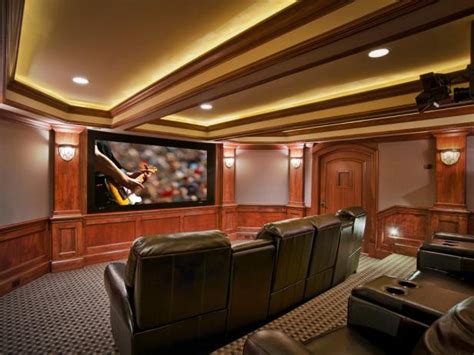 basement home theaters  media rooms pictures tips ideas hgtv
