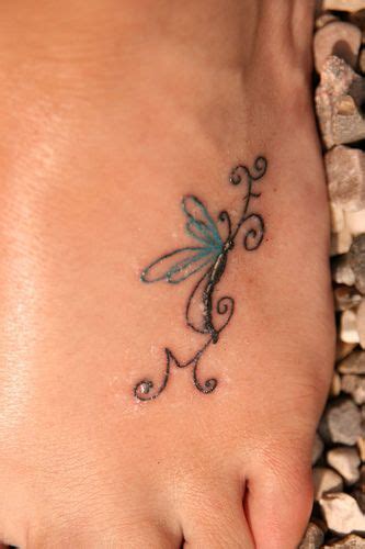 dainty sexy foot tattoo designs for women pinterest initials dragon flies and tat