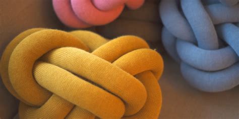 These Knot Cushions Are Made From Long Pillow Noodles Business Insider