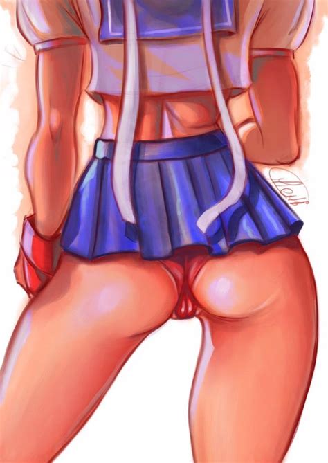 Rule 34 Ass Busty Capcom Crop Top Female Female Focus Female Only