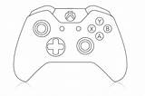 Xbox Controller Template Playstation Coloring Game Cake Vector Outline Pages Printable Sketch Gaming Works So Custom Drawings Box Do Blank sketch template