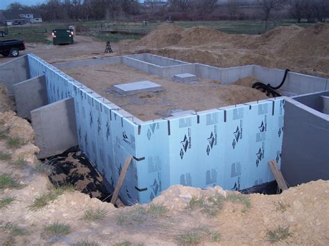 exterior basement insulation panels basement