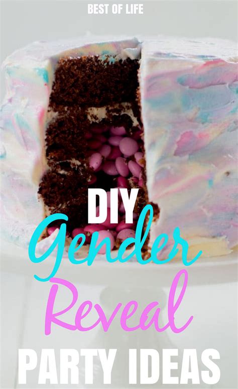 diy gender reveal ideas that don t cost a fortune the best of life